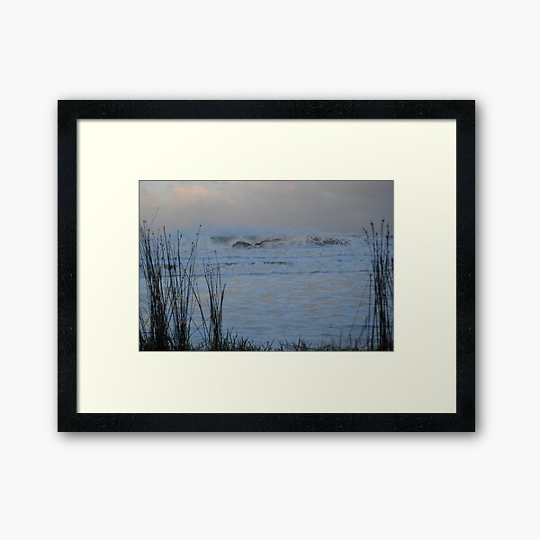 King Neptune is Angry - Great Ocean Road, Victoria Framed Art Print