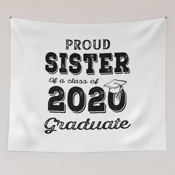 Item preview, Proud Sister of A Class of 2020 Graduate  designed and sold by AnimaLovers.