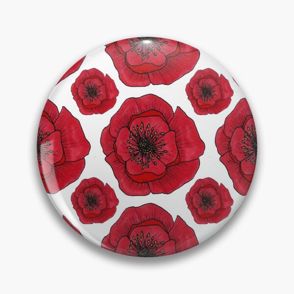 Item preview, red rose pattern designed and sold by AnnaBaldon.