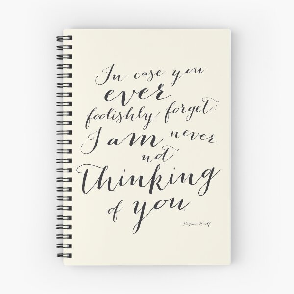 Item preview, In Case You Ever Foolishly Forget Virginia Woolf Quote featured in eggshell white designed and sold by Kristen Glanzmann.
