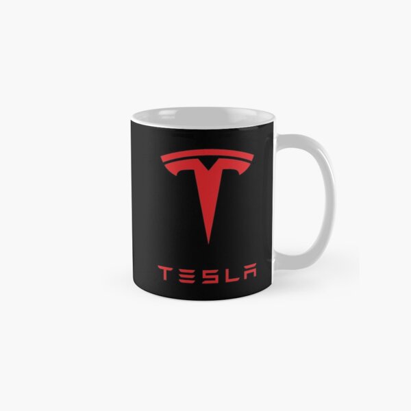 Tesla Logo Red Classic Mug