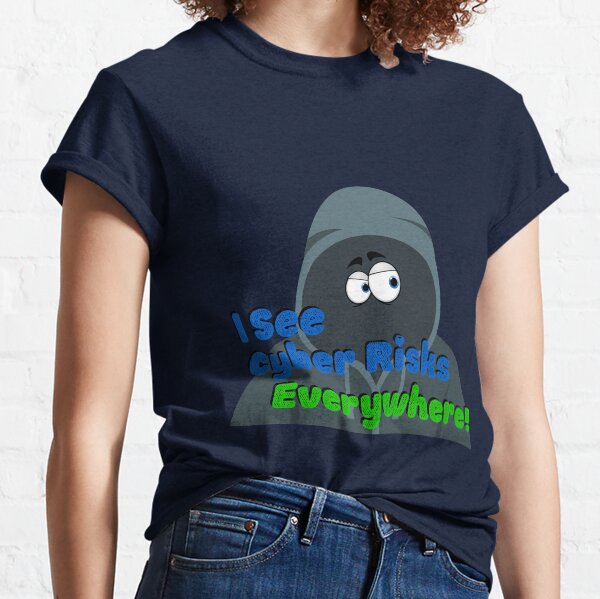 Item preview, Cyber Security i see Risks everywhere hacker designed and sold by Artistry Team.