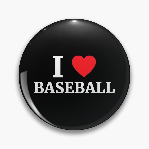 Artikelvorschau, Ich liebe Baseball Herz entworfen und verkauft von Vanover Designs.
