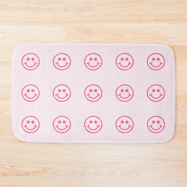 Item preview, Cute smiley face pink designed and sold by OkihanaShop.