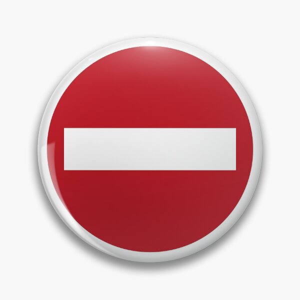 Item preview, No entry sign designed and sold by Damon Counandham.