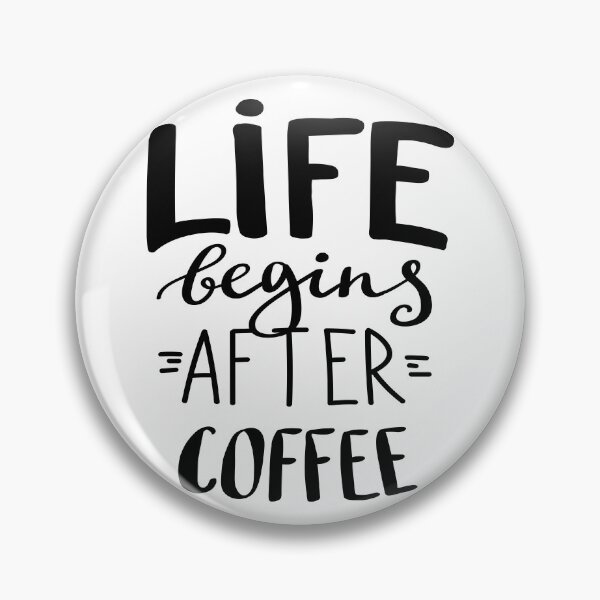 Item preview, Life Begins After Coffee designed and sold by ProjectX23.