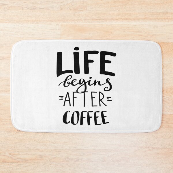 Item preview, Life Begins After Coffee designed and sold by ProjectX23.