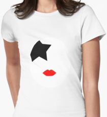 Paul Stanley von KISS Band, Starchild Make-up Tailliertes T-Shirt für Frauen