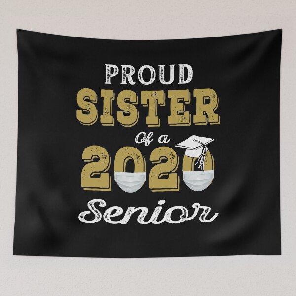 Item preview, Proud Sister of A 2020 Senior designed and sold by AnimaLovers.