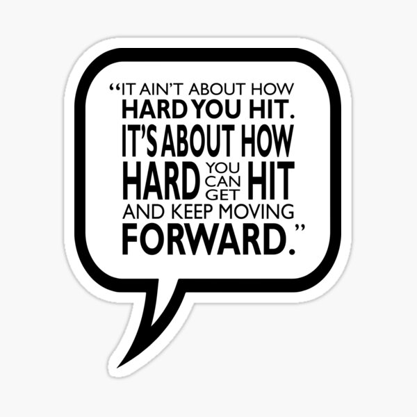 Keep Moving Forward Sticker