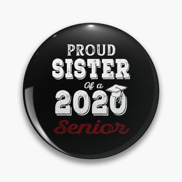 Item preview, Proud Sister of A 2020 Senior designed and sold by AnimaLovers.