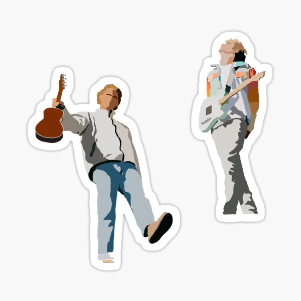 Forrest and Colin Surfaces Sticker