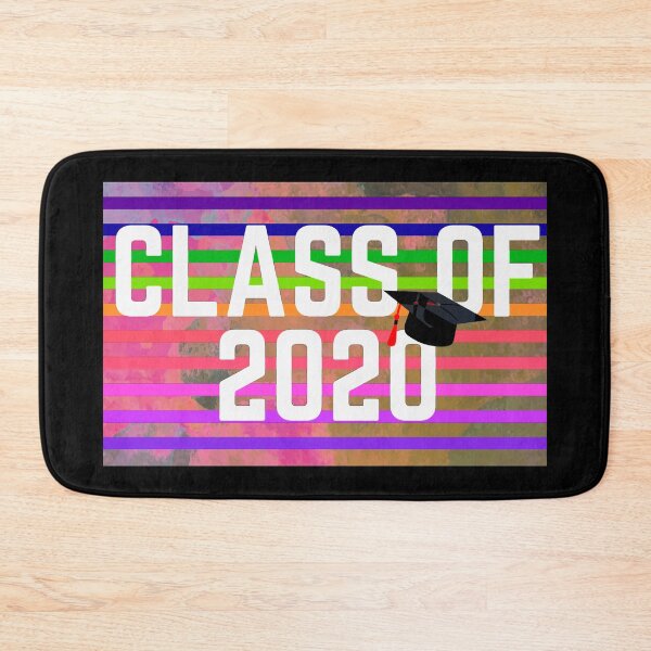 Item preview, Class Of 2020 Graduate With Colorful lines and White Font designed and sold by vineeth.