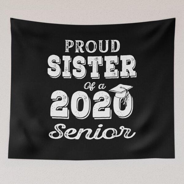 Item preview, Proud Sister of A 2020 Senior designed and sold by AnimaLovers.