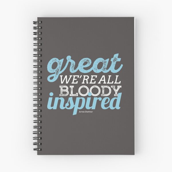 Item preview, We're All Bloody Inspired designed and sold by whoviandrea.
