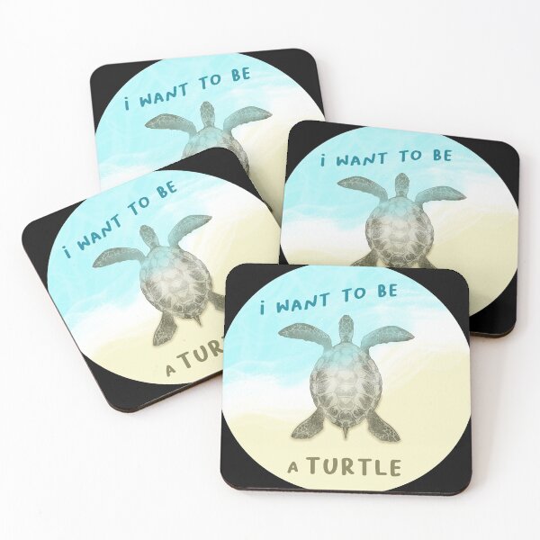 Item preview, I want to be a turtle Galapagos Islands designed and sold by Catcrea.
