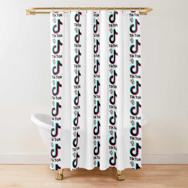 Tiktokers Shower Curtains Redbubble