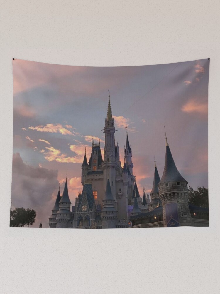 Disney Mickey Mouse Glitter Tank Top/ Disney Cinderella's Castle