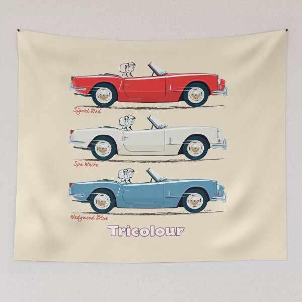 Item preview, Spitfire rojo, blanco y azul de los años 60: ¡un triunfo! designed and sold by Bigs66.