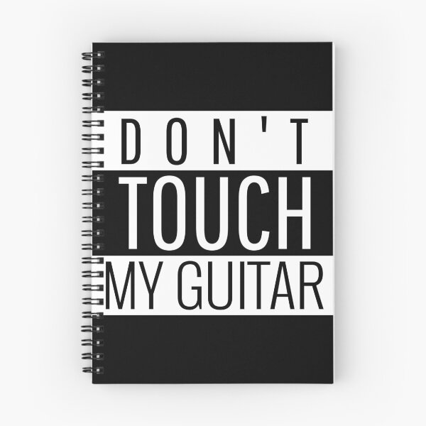 Item preview, DON'T TOUCH MY GUITAR designed and sold by aeqaderi.