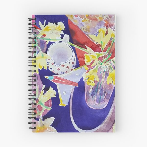 Item preview, Lent lilies and a paper plane, Kirstin White, watercolour. designed and sold by Kirstin White.