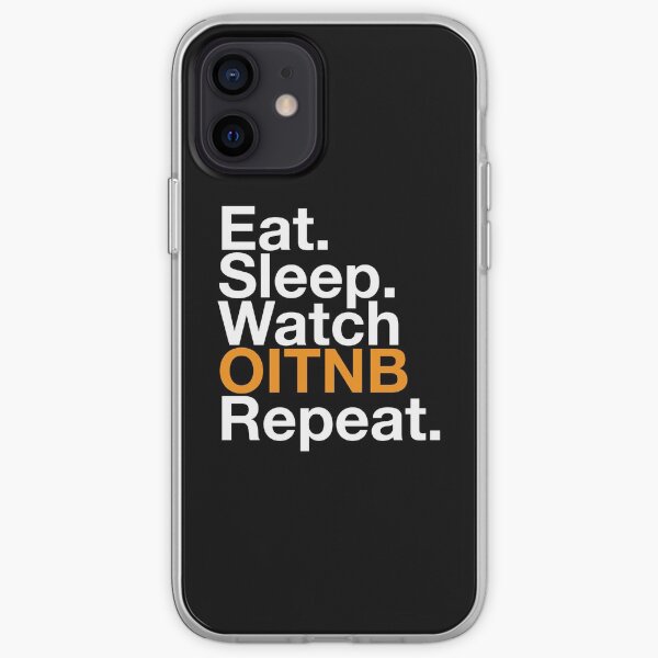 COMER DORMIR VER OITNB REPETIR Funda blanda para iPhone