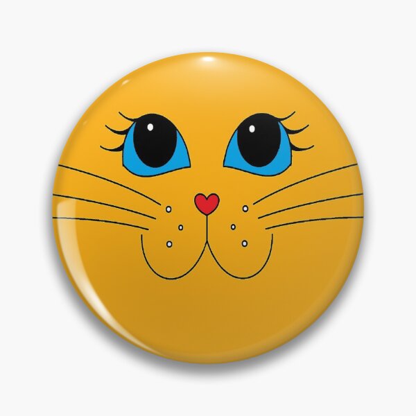 Item preview, Putty-cat Face #2 designed and sold by Jean Gregory Evans.
