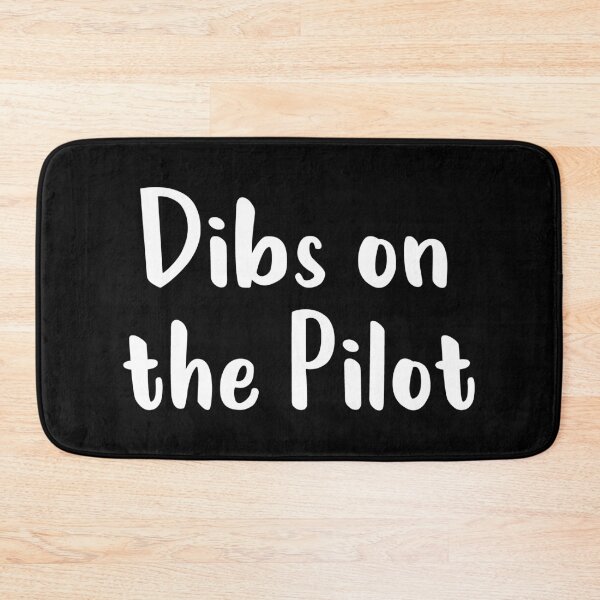 Item preview, Dibs on the Pilot :Pilot girlfriend Aviation pilot gifts plane Airplane Pilot wife  Girlfriend Pilot Wife tee designed and sold by Chamssou.
