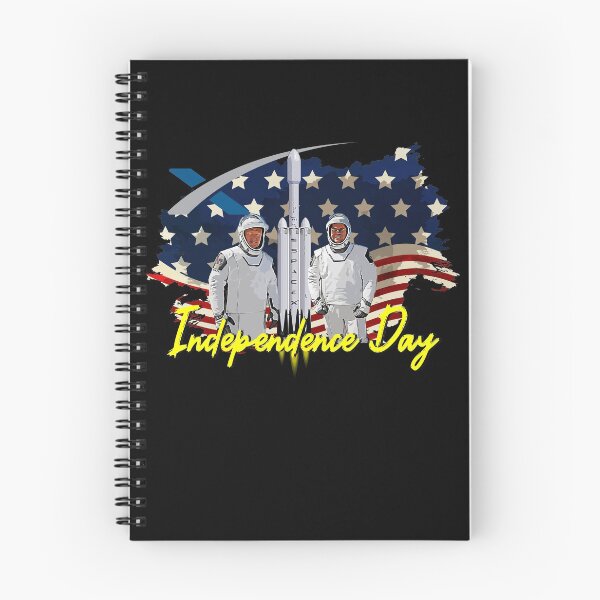 Item preview, spacex crew dragon independence day designed and sold by mwjupiter9999.