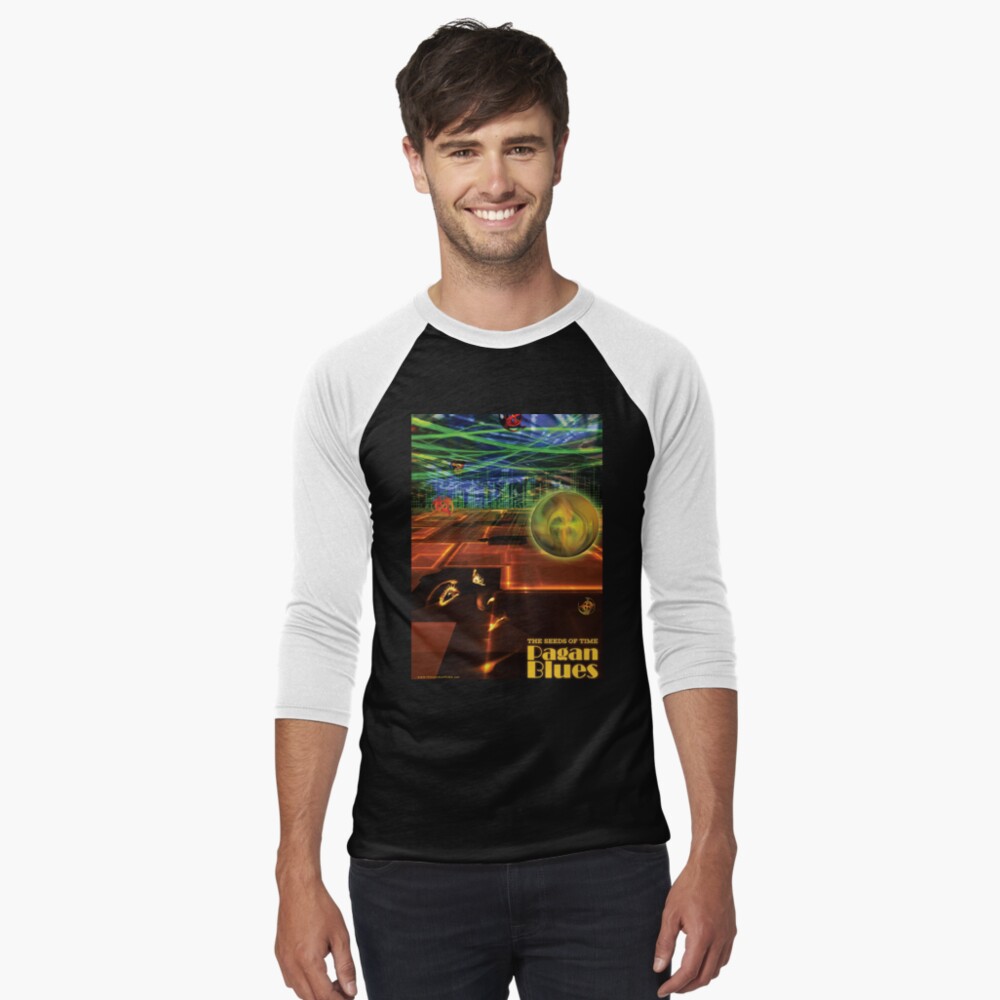 Item preview, Baseball ¾ Sleeve T-Shirt designed and sold by theseedsoftime.