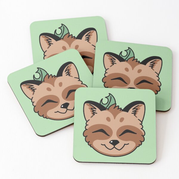 Item preview, Cute Happy Tanuki Smiling  designed and sold by ArtMunchie.