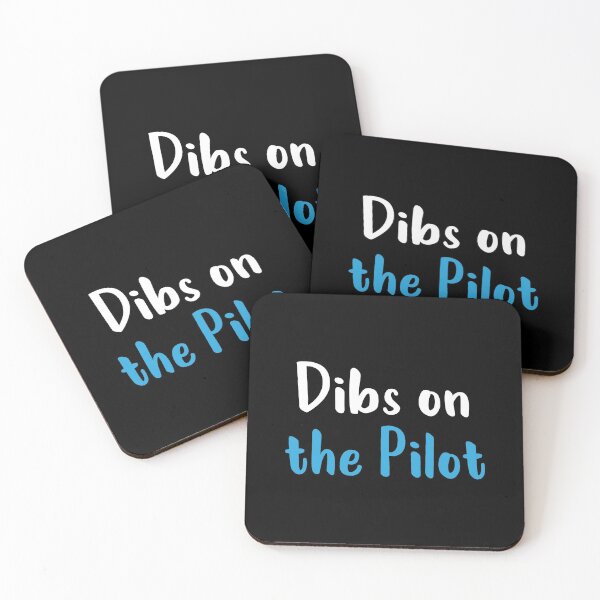 Item preview, Dibs on the Pilot :Pilot girlfriend Aviation pilot gifts plane Airplane Pilot wife  Girlfriend Pilot Wife tee designed and sold by Chamssou.
