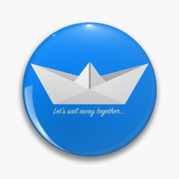 Item preview, Paper Boat Dream Let's sail away together designed and sold by Happy Puppy Print On Demand.
