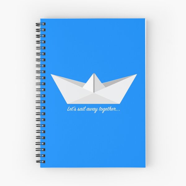 Item preview, Paper Boat Dream Let's sail away together designed and sold by Happy Puppy Print On Demand.