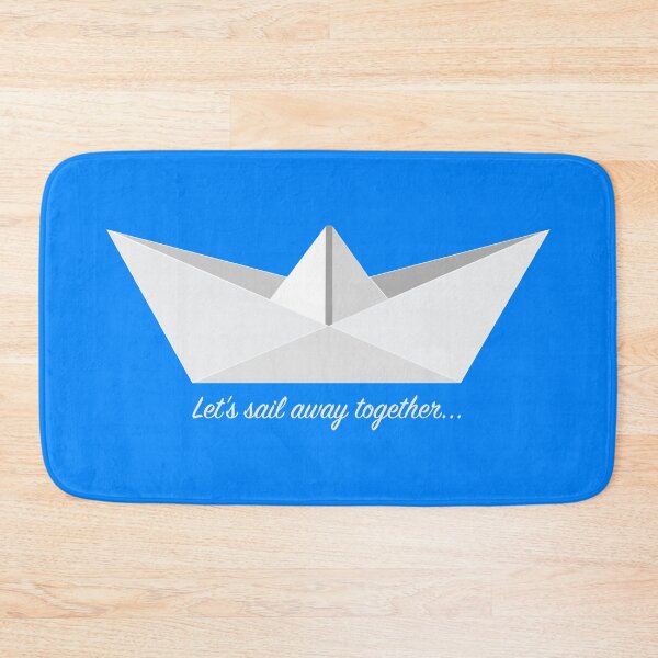 Item preview, Paper Boat Dream Let's sail away together designed and sold by Happy Puppy Print On Demand.