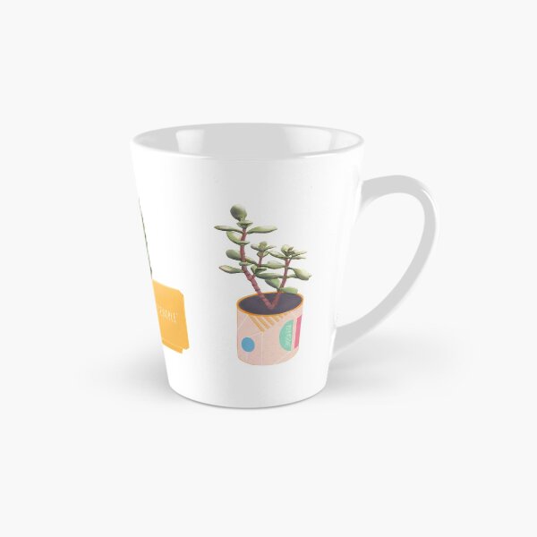 Item preview, Crassula Buddha's Temple Crassula Ovata and Pilea Peperomioides triplet - from "Paint my plants" series designed and sold by tomkaanna.