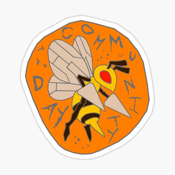 Beedrill in Amber - Community Day June 2020 Sticker