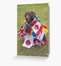 Olympic Mascot Greeting Card