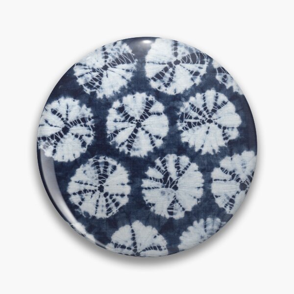 Item preview, Kumo Shibori Spider Web Pattern, Traditional Japanese Tie Dye designed and sold by Michelebuttons.