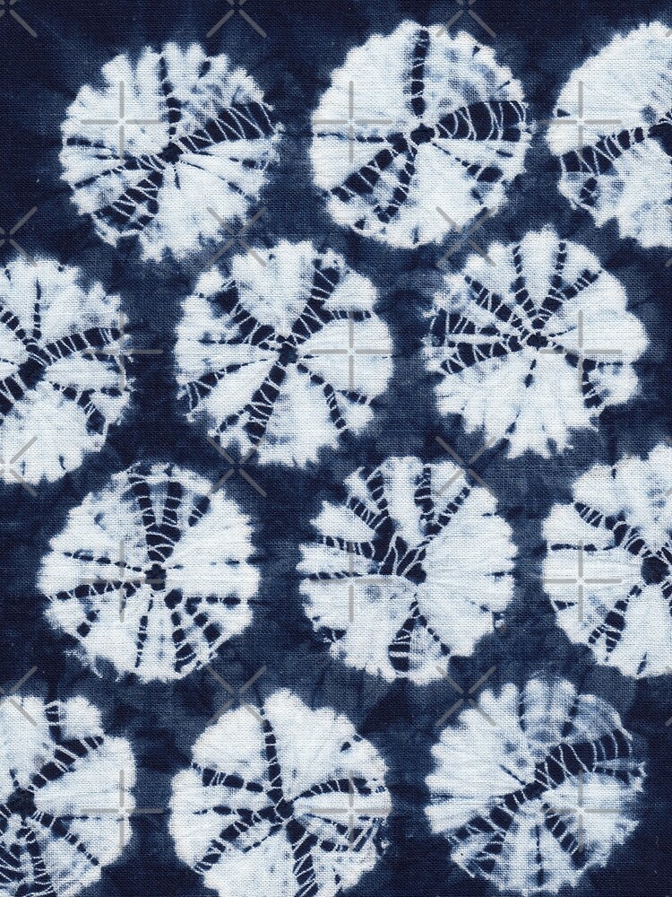 Kumo Shibori Spider Web Pattern, Traditional Japanese Tie Dye