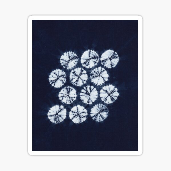 Item preview, Kumo Shibori Spider Web Pattern, Traditional Japanese Tie Dye designed and sold by Michelebuttons.