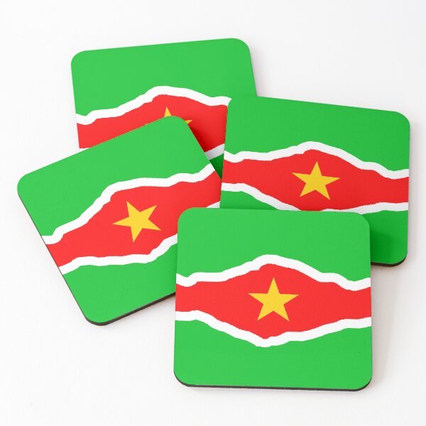 Item preview, Surinamese flag, Big Star designed and sold by Mosef -e.