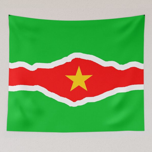 Item preview, Surinamese flag, Big Star designed and sold by Mosef -e.
