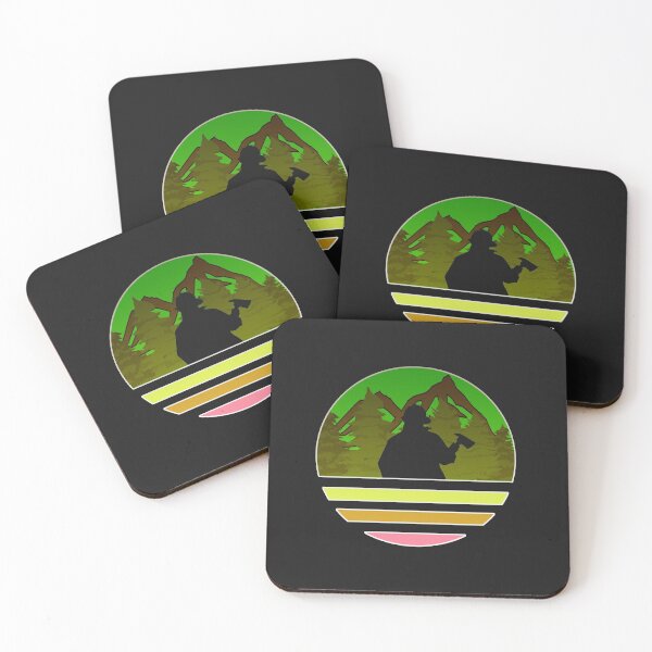 Item preview, Firefighter vintage style ,, forest, mountains gif designed and sold by Kuma518.