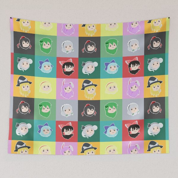 Item preview, Touhou Headcuties [Stamp] designed and sold by DiscordChan.