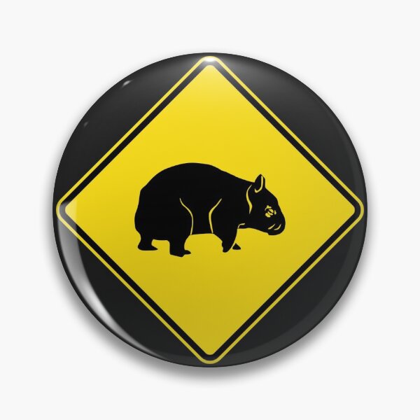 Item preview, Australian wombat sign designed and sold by Damon Counandham.