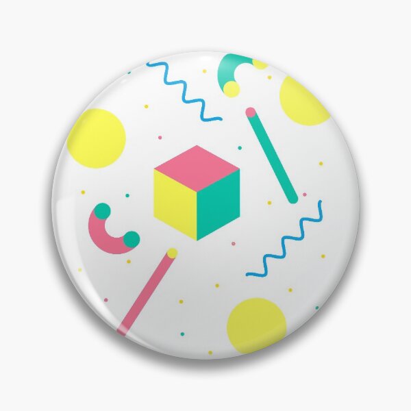 Item preview, Retro 80s & 90s Vintage Geometric Pattern Memphis Style design designed and sold by D-C-Designs.