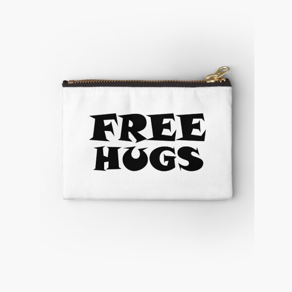 Item preview, Free Hugs Typography - Minimal - Graphic Design Black Lettering  designed and sold by ColorMeHappy123.