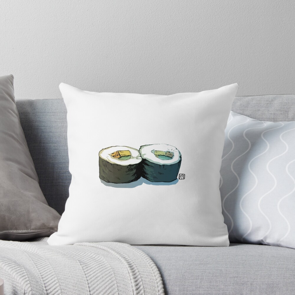 Item preview, Throw Pillow designed and sold by katzegraphics.