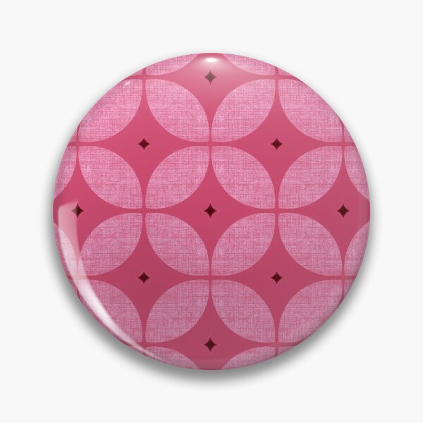 Item preview, Mid Century Modern Atomic Starburst in watermelon red designed and sold by MagentaRose.
